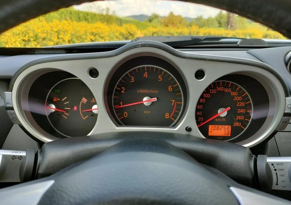 Nissan 350 Z cena 85900 przebieg: 108000, rok produkcji 2006 z Nowe Miasto Lubawskie małe 781